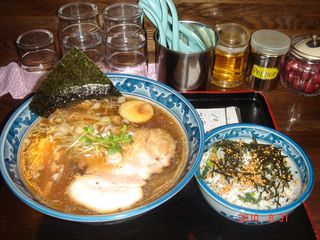 いまや麺と菜飯のセット