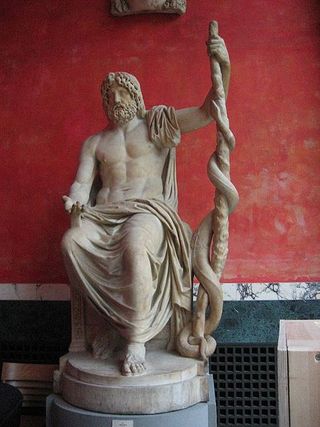 アスクレピオス像