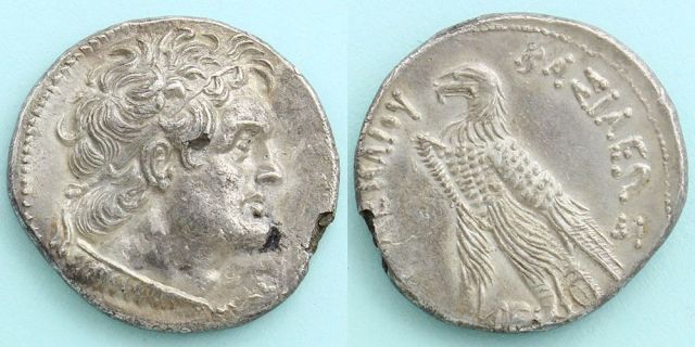 古代ローマ帝国 リキニウス2世 銅貨/ギリシャ テトラドラクマ