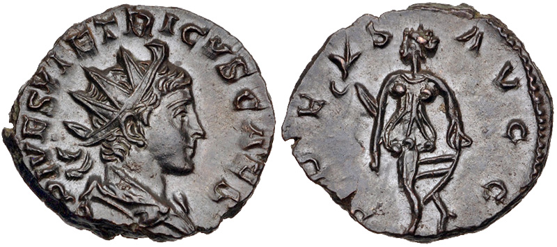 コインが好きで！ーフジタク談話室: 古代ローマ「ガリア帝国」のコイン