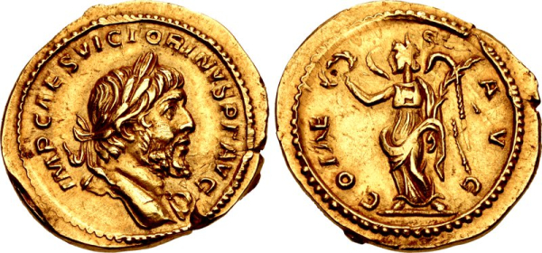 ローマ帝国分裂期 ガリア帝国 初代皇帝 ポストゥムス 古代コイン