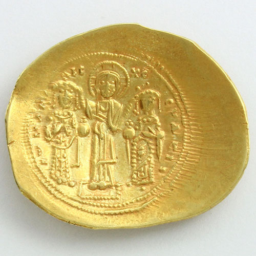 コインが好きで！ーフジタク談話室: キリストのビザンチン金貨