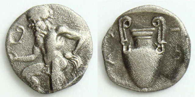 コインが好きで！ーフジタク談話室: 古代ギリシャの極小コインーオボル銀貨