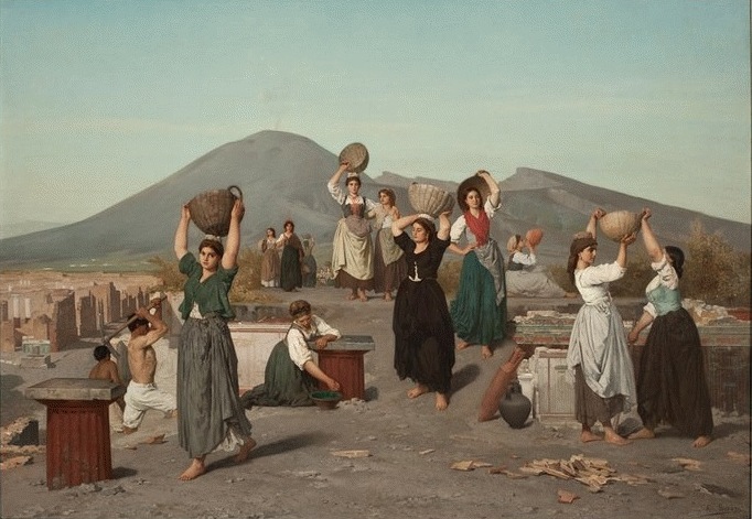 Excavations_at_Pompei_by_Édouard_Alexandre_Sain