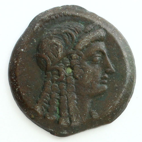 コインが好きで！ーフジタク談話室: 古代エジプト-クレオパトラ1世のコイン