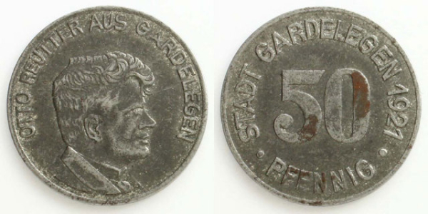 シ*中様 1921年 ドイツ　アルテンブルク他緊急通貨　陶貨　3枚セット シ*中様 1921年 ドイツ アルテンブルク他緊急通貨 陶貨 3枚