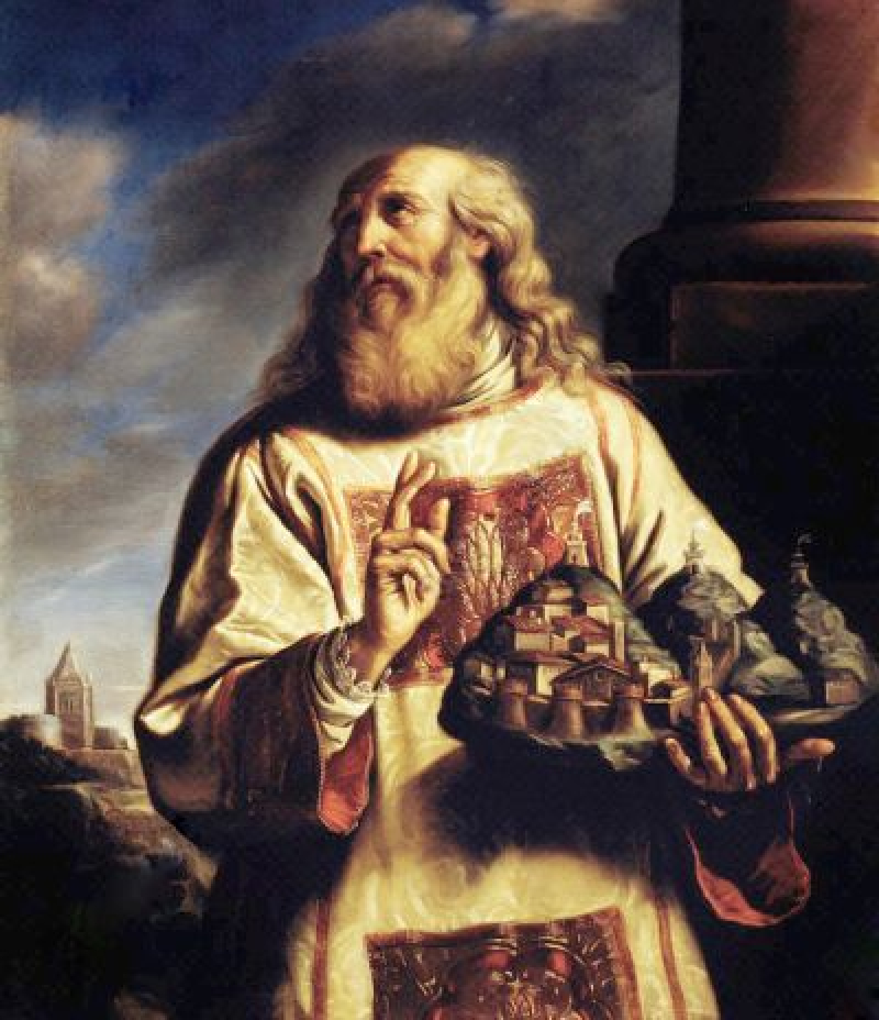 San_Marino_che_benedice_la_città _Bartolomeo_Gennari